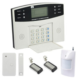 Alarme maison sans-fil et Filaire avec transmetteur GSM EMATRONIC AL01