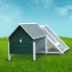 Poulailler en bois pour 4/6 poules LBH JARDIN LCH-44