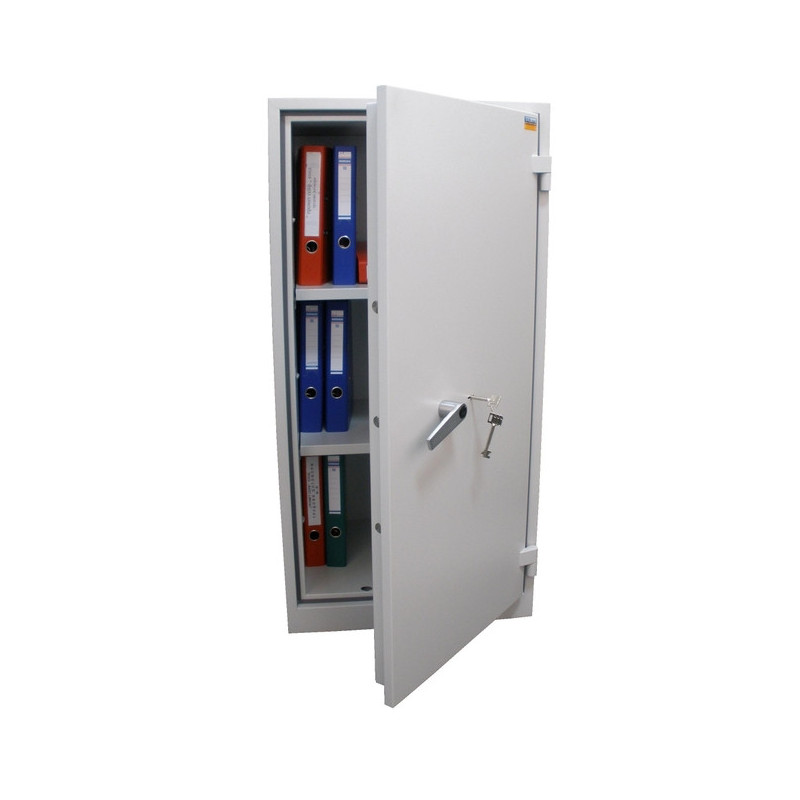 Armoire forte de sécurité ignifuge  - Serrure à clé - Classe S2 - ICARSAFE FIRST FIRE BM 1260