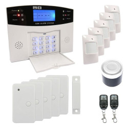 Alarme maison sans-fil et filaire EMATRONIC AL01 PREMIUM