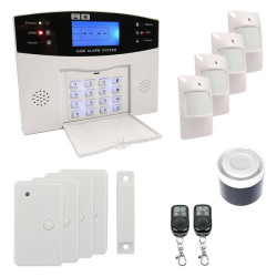 Alarme maison sans-fil-filaire-GSM EMATRONIC AL01 FIRST