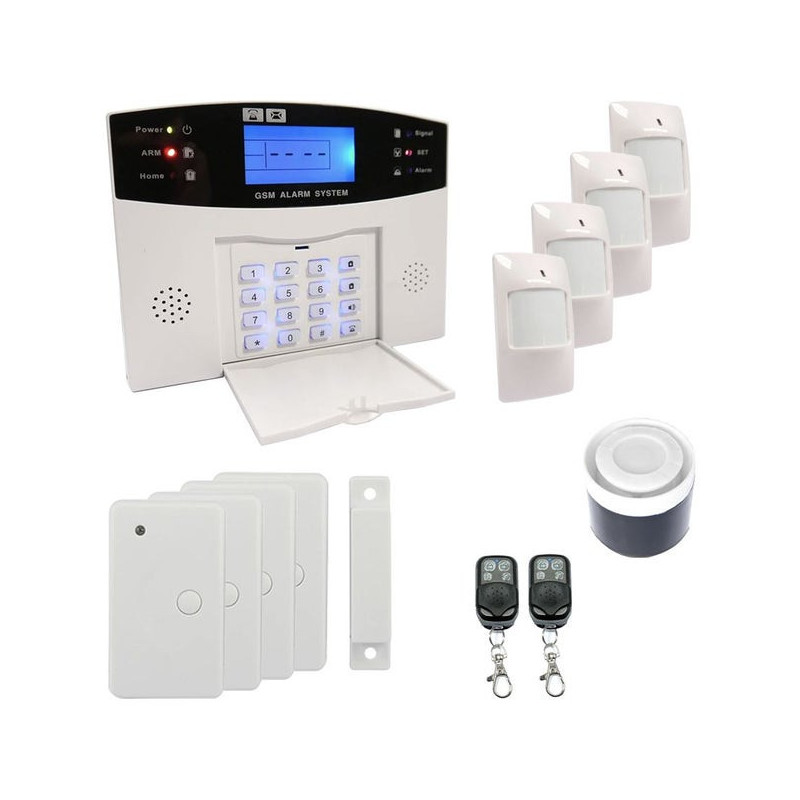 Alarme maison sans-fil-filaire-GSM EMATRONIC AL01 FIRST